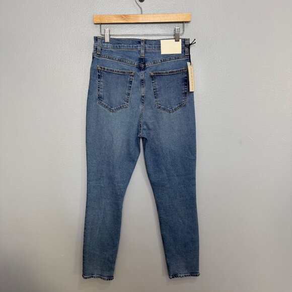 GRLFRND super high rise stretch slim piper jeans size 28 - Picture 5 of 9